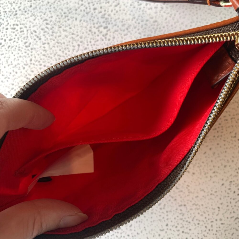 Dooney & Bourke Red Boston Red Sox Wristlet - Picture 8 of 16